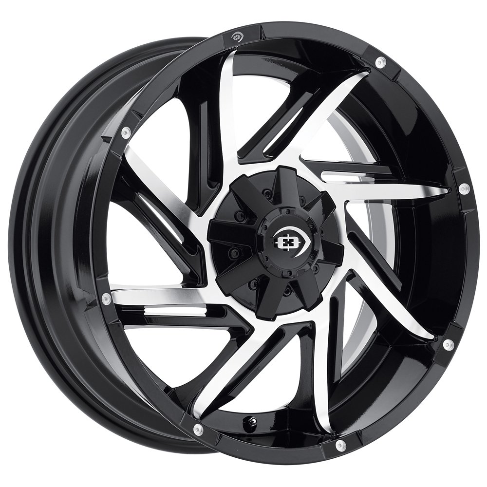 Vision OffRoad Prowler 17x9 5x114.3/5x127 12et Gloss Black Machined