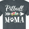 thumbnail image 4 of Inktastic Pitbull Mama with Arrow and Flowers T-Shirt, 4 of 5