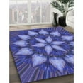 thumbnail image 3 of Ahgly Company Tapis Rectangulaire Lavable en Machine Intérieur Transitionnel Bleu Ardoise Clair, 7 Pieds x 10 Pieds, 3 of 7