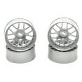 thumbnail image 1 of fastboy 4piece 22.5mm Aluminum Alloy Wheel Rims Compatible With Wltoys 1/28 K969 Metal RC Car Upgrade Racing Tire RC Car silver 1Set, 1 of 6