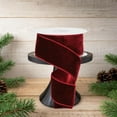 thumbnail image 4 of 2.5" Deluxe Velvet Ribbon: Burgundy (10 Yard), 4 of 4