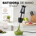 thumbnail image 2 of Batidora De Inmersión 4en1 Trituradora 340w Kimhi Licuadora Manual Multifuncional Pica, Bate, Mezcla y Tritura Ideal para Jugos, Salsas, Purés y Repostería Potente y Fácil de Usar Color Negro, 2 of 8