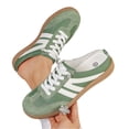 thumbnail image 6 of UDAUDU Womens Sneakers 2026 Fashion Sneakers with Removable Insole Stylish and Lightweight Spring Summer Fall Shoes for Women Casual Non Slip Lace Up Walking Footwear Green, 6 of 7