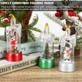 thumbnail image 6 of PULLIMORE Christmas Flameless Candles Set of 3, Battery Operated Christmas Themed LED Candles for Festival Gift Christmas Decorations (3 Pattern), 6 of 9