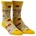 thumbnail image 2 of Womens Worlds Okayest Sister Sock Funny Cute Sibiling Love Footwear, 2 of 7