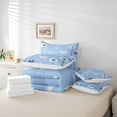 thumbnail image 4 of Erosebridal Kids Butterfly Bedding Sets Full Size, Dandelion Flower Comforter Sets with Sheets, Spring Plant Decor, Reversible 7pcs, 4 of 5