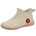 thumbnail image 2 of IUJSOY Deck Boots for Men Waterproof Garden Shoes Slip on Rain Boots Rubber Outdoor Fishing Shoes, 2 of 5
