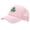 Pink, variant on DJN St. Patrick's Day Baseball Cap with Green Shamrock Print Polyester-Cotton Soft Breathable Mesh Unisex Hat Pink A