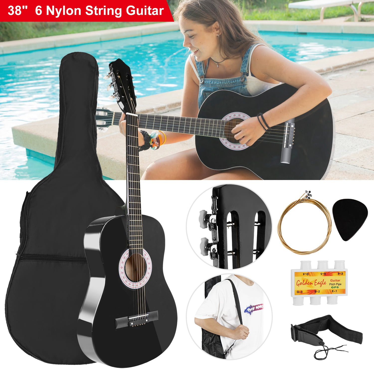 Acoustic guitar learning kit Clearance
