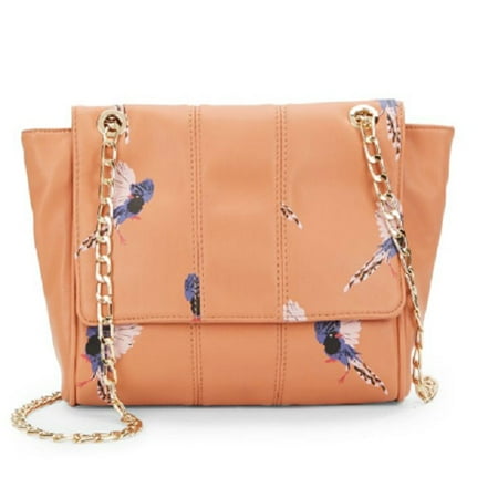 Deux Lux Anguilla Bird-Print Faux Leather Gold-Tone Adjustable Shoulder Bag