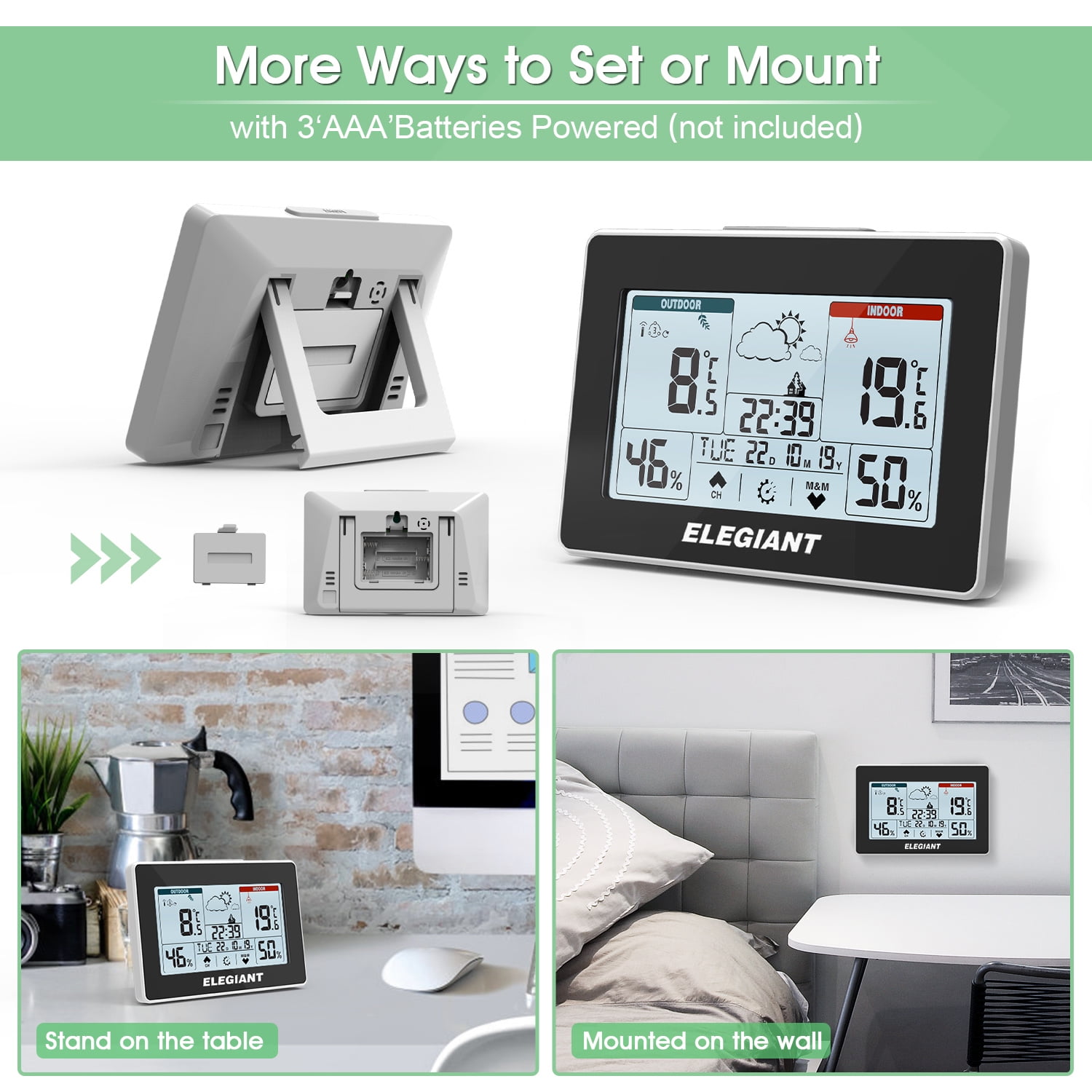 Wireless Indoor/Outdoor Digital Thermometer — Ellington Agway