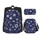 thumbnail image 1 of Fotbe Snowflakes2 Set Escolar 3 en 1 para Niños - Mochila Duradera con Lonchera Aislante y Estuche para Lápices - Mochila Escolar para Niños y Niñas, 1 of 7