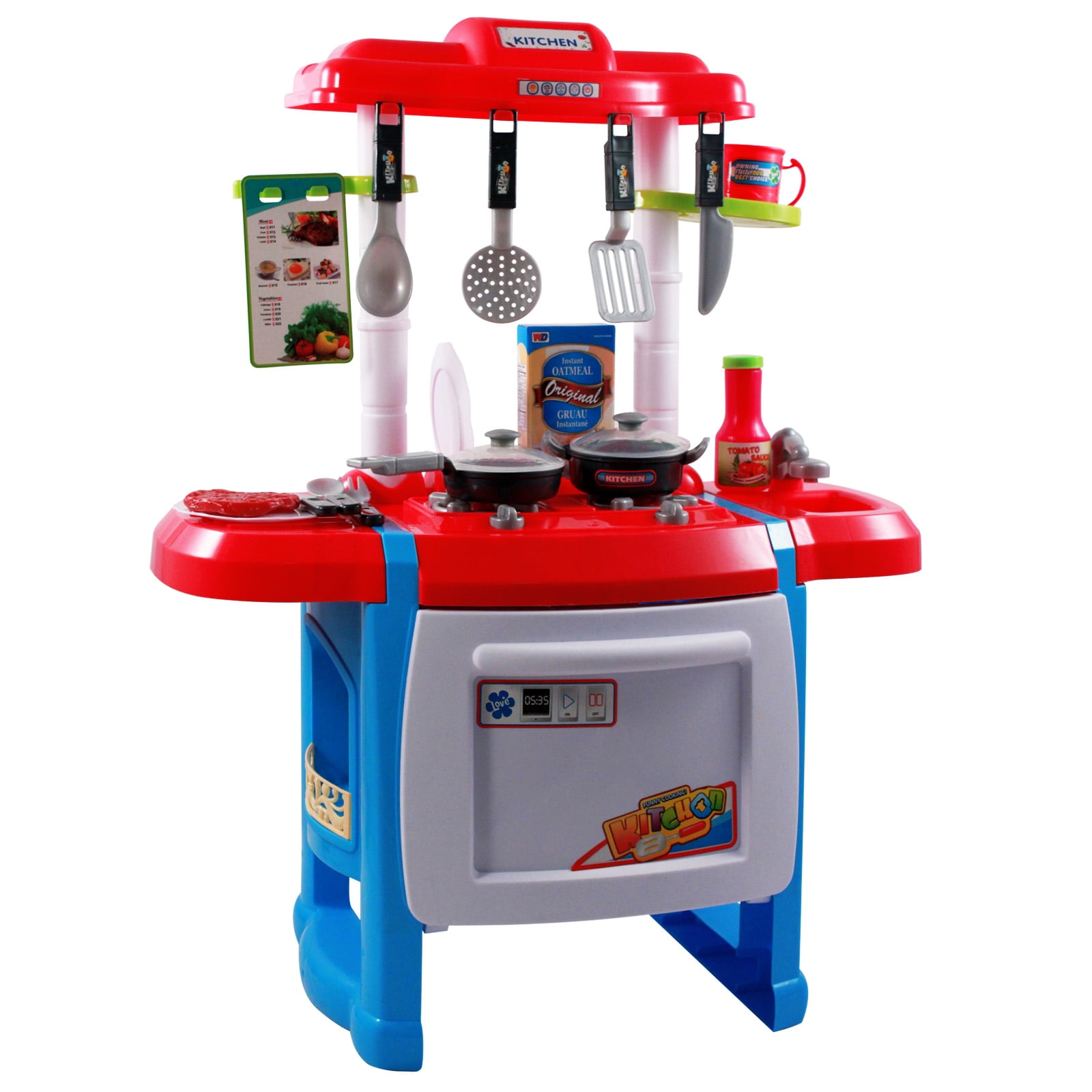 toy kitchen blue