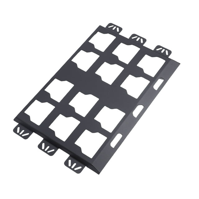 Placa de Montaje Paquete, Caja Herramentosas Aleacino Aluminio en la base Montaje la Piso, Soporte Almacenamiento Organitor para la Caja Herramientas Empacación