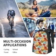 thumbnail image 6 of Balery Fall Maple Leaves Backpack for Men and Women - Durable 600D Oxford Cloth -Large Capacity, Water-Resistant School, Travel, and Hiking Bag, 6 of 7
