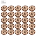 thumbnail image 3 of Button 14-15mm 100pcs/bag 4-Holes Round Buttons Sew Tools Accessories Handmade  Crafts DIY Wooden Button, 3 of 8