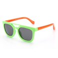 thumbnail image 2 of Style 17 Gafas de sol polarizadas de silicona para niños, gafas para niños y niñas, sombras Uv400 para bebés y niños, 2 of 5