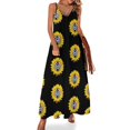 thumbnail image 1 of Nuevo vestido sin mangas Bass Drop Sunflower, ropa de mujer, vestidos para mujer, vestidos elegantes y bonitos para mujer, 1 of 7