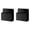 Black 2 PCS, variant on Magnetic Pen Holder,No Drilling Magnetic Dry Erase Marker Holder with 2 Compartments,Strong Magnet Storage Marker Pen Pencil Organizer for Refrigerator,Whiteboard,Locker Accessories (Pink)