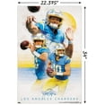 thumbnail image 4 of NFL Los Angeles Chargers - Justin Herbert 22 Wall Poster, 22.375" x 34", 4 of 4