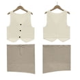 thumbnail image 6 of FLMEI Womens 2 Piece Outfits Summer Sleeveless V Neck Tank Tops and Knitted Half Skirt Sets Solid Colour Casual Suit S-XL, 6 of 9