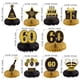 thumbnail image 2 of Gexolenu 10 Piezas Centros De Mesa De Panal De 60 Cumpleaños Oro Negro Saludos A 60 Años Centros De Mesa De Cumpleaños Adornos De Mesa Para Decoraciones De 60 Cumpleaños 60 Fabulosos Suministros De De, 2 of 3