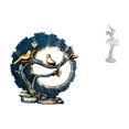 thumbnail image 1 of figurita de chuchería,Adorno figura artesanía escultura amor estatua,Figura de escritorio,Estatua de bailarina de ballet,adorno de escritorio,decoración del hogar,Estatua de bailarina, 1 of 8