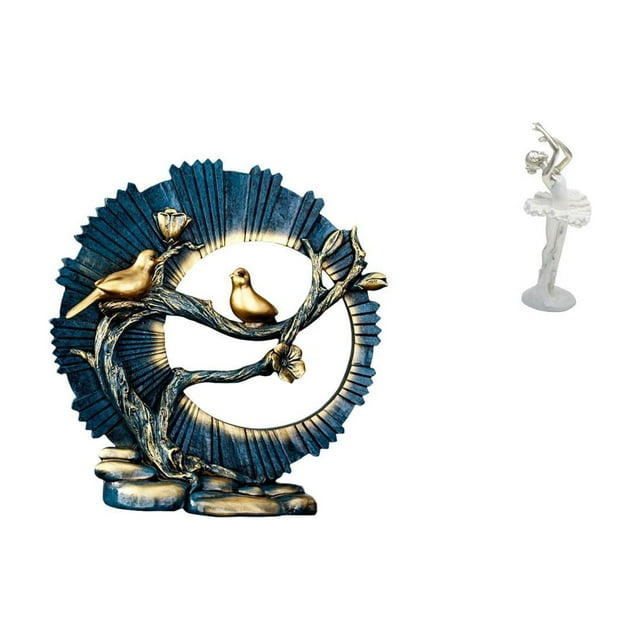 figurita de chuchería,Adorno figura artesanía escultura amor estatua,Figura de escritorio,Estatua de bailarina de ballet,adorno de escritorio,decoración del hogar,Estatua de bailarina