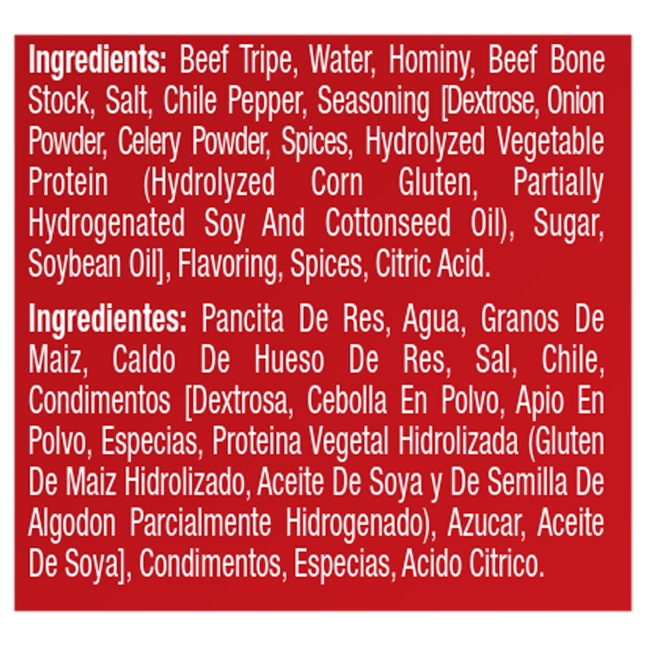 (3 pack) Juanita’s Foods Ready to Serve Extra Hot Menudo Soup, 25 oz Can