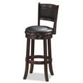 thumbnail image 2 of Tabouret de Bar Pivotant 29 Pouces en Cappuccino - Ensemble de 2, 2 of 2