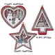 thumbnail image 2 of Christmas decorations wooden Christmas tree pendants luminous Christmas tree Christmas pendants Christmas creative gifts, 2 of 5
