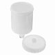 thumbnail image 4 of Car 600ML Plastic Air Gravity Feed Spray Paint-Gun Airbrush Cup Pot, 4 of 5