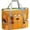 Orange, variant on Mesh Beach Bag, Waterproof Sandproof Mesh Tote Bags for Picnic Travel Pool, Black