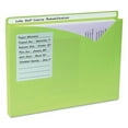 thumbnail image 2 of Write-On Poly File Jackets, Straight Tab, Letter Size, Assorted Colors, 25/box | Bundle of 2 Boxes, 2 of 5