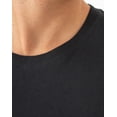 thumbnail image 6 of Hanes Originals Men’s Stretch Crewneck T-Shirt, Moisture-Wicking, Assorted, 3-Pack S, 6 of 7