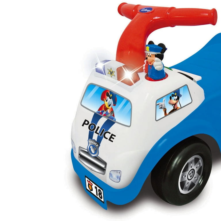 Kiddieland Porteur Mickey Voiture De Police