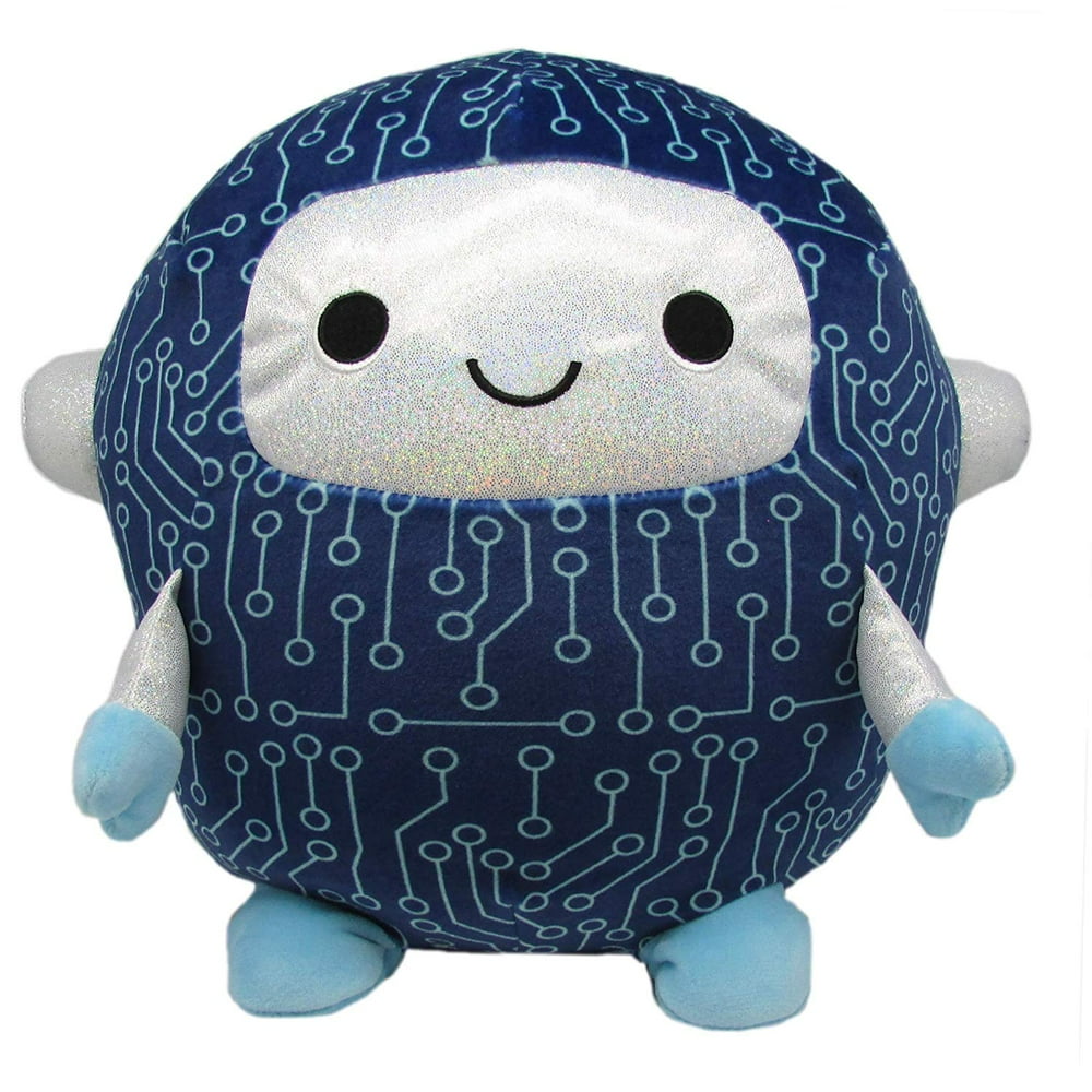 Cuddle Pal Round Large Robot Robo Stuffed Animal Plush 11.5