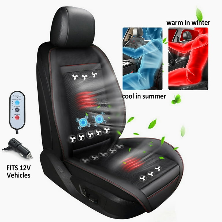 Lodintech Cooling and Heated Car Seat Cushion with Massage Cooling