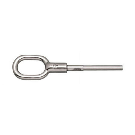 STAINLESS GATE EYE HAND SWAGE, 3/16" 316 SS