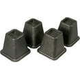 thumbnail image 6 of Richards 4PC Bed, Desk, Table Risers 6 inches Square Bed Riser In Black, 6 of 6
