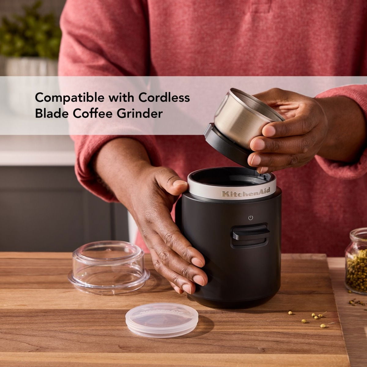 KitchenAid Go™ Spice Grinder Accessory | For KitchenAid™ Go Cordless Blade Coffee Grinder