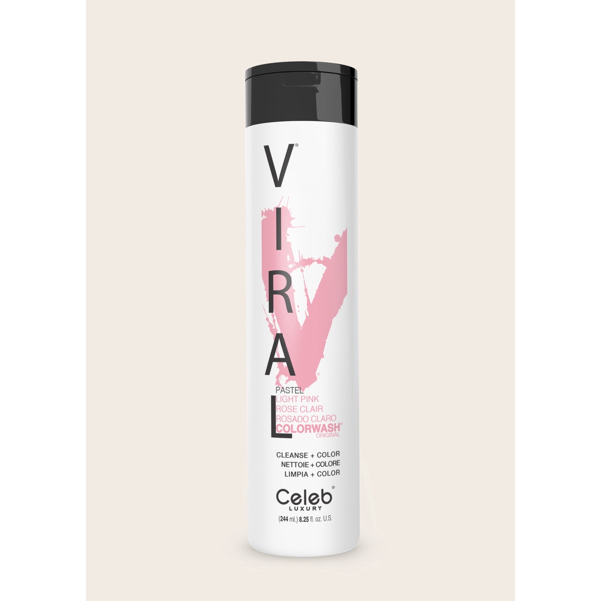 Viral Light Pink Colorwash Shampoo