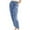Blue, variant on Timegard Lounge Pants for Women Elastic Waist Tapered Leg Lightweight Work Casual Pants with Pockets
