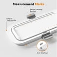 thumbnail image 2 of Butter Dish with Lid for Countertop and Refrigerator Door Shelf, Airtight Butter Keeper Container, Butter Holder for East/West Coast Butter, BPA-free, Microwave/Dishwasher Safe, 2 of 7