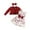 C250/Red, variant on Vividxx Girls Clothes Sets Toddler Girls Floral Prints Dress Long Sleeve Ruffles Coat Tops Headbands Outfits Fall Winter Clothes For Girls 9-12 Months