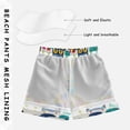 thumbnail image 5 of joogoo Boys Swim Trunks Cats Beach Board Shorts Drawstring Swimsuit S, 5 of 6