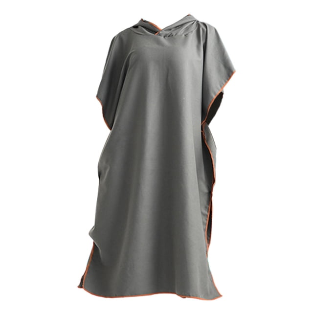 Playa Surf Poncho Secado Rápido Baño Vela Surf Surfers L XL Gris Sunnimix Capa de playa