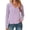 #05 Purple 【New Styles: Mix, Match & Maximize Value】, variant on Women's Long Sleeve Mesh Base Layer Top Tops Shirts Blouses Crewneck Fitted Fit Solid Color Soft Sheer Casual Loungewear Streetwear Travel Fashion Essential Gift for Women