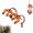 Orange, variant on Ultralight Block and Tackle Pulley System, Nylon Game Hoist with 304 Stainless Steel Pins, Portable Outdoor Hunting Gear Lifting Hoist for Game Retrieval Camping