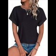 thumbnail image 2 of Tops de Corta para Mujer, Negros, Talla XXL, 2 of 8